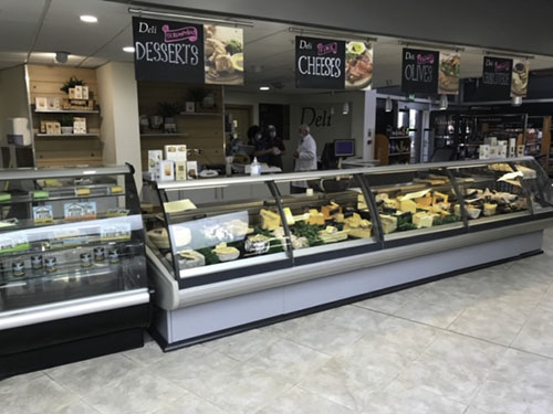 Broughs counter within Dobbies Garden World